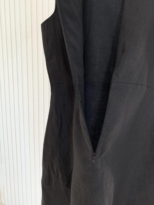 【高品质私服】【IC厚苎麻斜纹布及膝连衣裙】小个子也能轻松驾驭，优雅大方、端庄得体G1398-CC【无标出货 介意慎拍】 商品图14