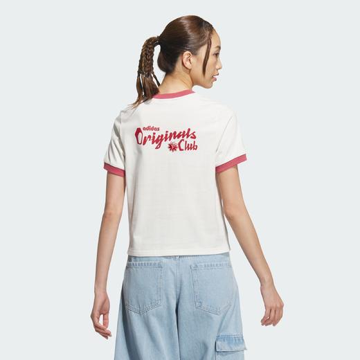 Adidas阿迪达斯RETRO CAMP GRAPHIC T-SHIRT 经典复古纯棉运动短袖圆领T恤JM7972 商品图1
