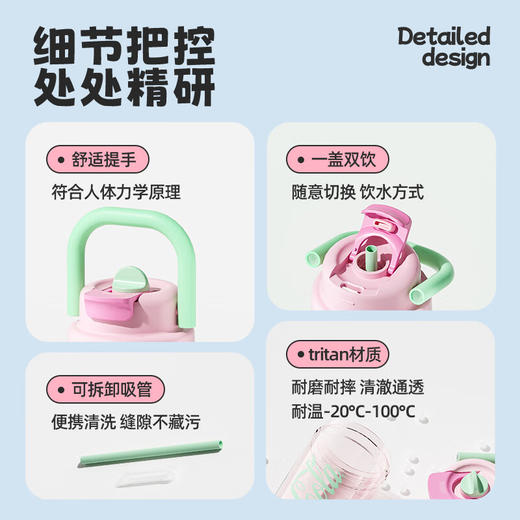 【分仓直发包邮】GERM格沵可口可乐联名款夏日悠享杯700ml（乌梅/青荷）GE-CK25SS-S93 商品图5