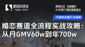 25年第⑤期：【婚恋赛道】渡鸦社区内部圈友-直播复盘会
