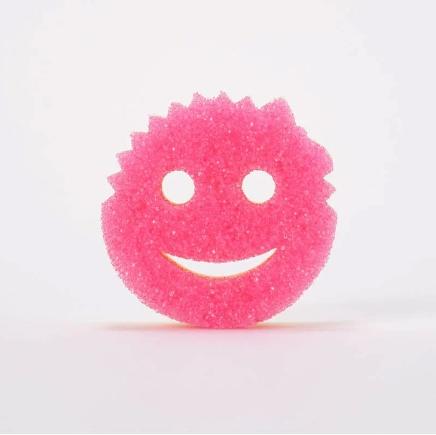 笑脸清洁擦 双面 粉色 BR 商品图1