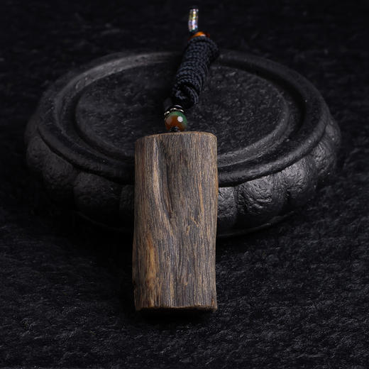 XY0381天然沉香随切平安无事牌 商品图7