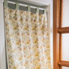 帘子菊花系列碎花门帘隔断帘遮挡帘新款高档高级厨房卧室房间 商品缩略图1