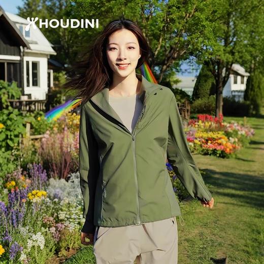 HOUDINI胡丁尼 Pace Wind Jacket 风速 女款户外舒适防风夹克 810066/840006 商品图3