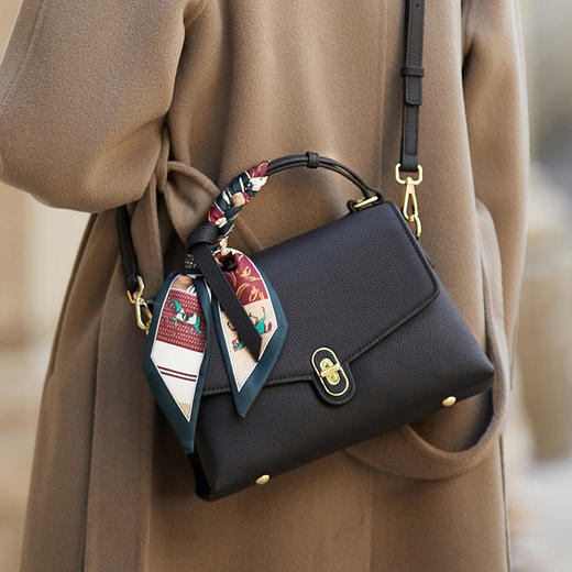 【预售3天】2025新款设计高级感时尚休闲女士斜挎手提包SC1738 商品图2