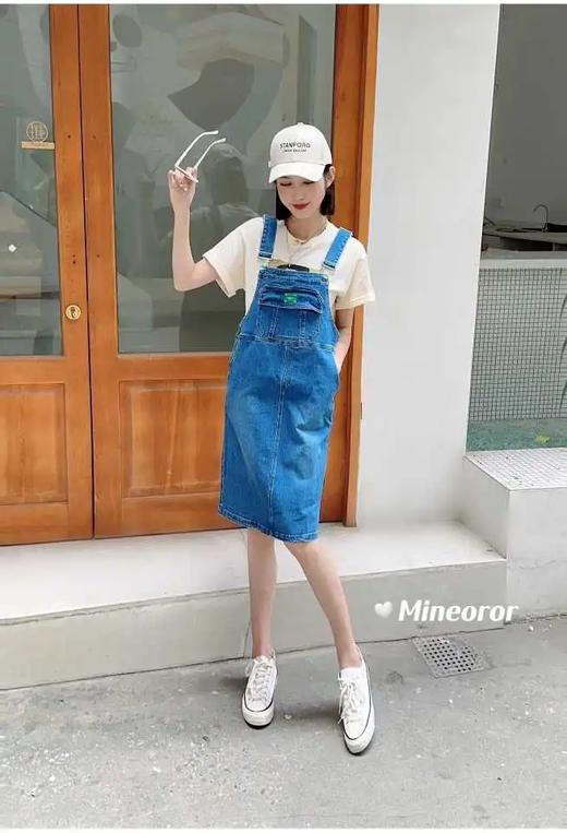 327271#牛仔背带裙 商品图0