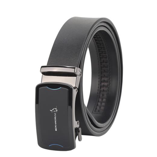 美都袋鼠/MDKANGROO 男士商务通勤正装西服黑色自动扣皮带礼盒MD311AM205-DA-M2 商品图1