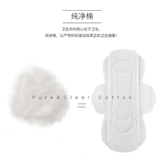 【2包装】恩芝韩国进口绵柔亲肤透气护翼型姨妈巾日用卫生巾 250mm*10片/包 商品图5