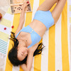 sisia2025新款泳衣女夏高级感海边度假性感泡温泉比基尼分体泳衣SWB24-09A 商品缩略图5
