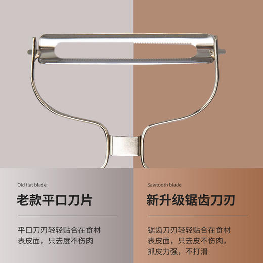 摩登主妇不锈钢削皮刀厨房去皮神器包菜刨丝器水果刨刀土豆刮皮刀 商品图1