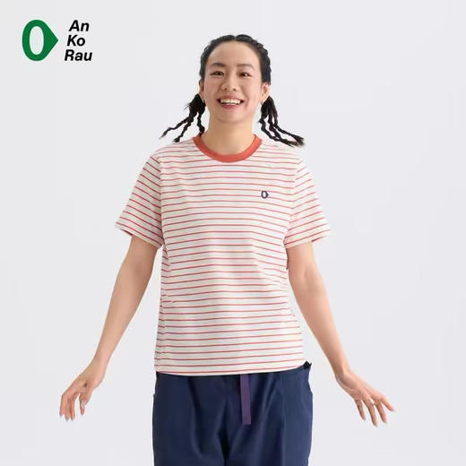 2505515   速干 棉 三色条纹短袖 商品图1