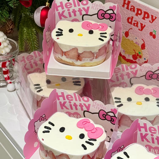 少女心kitty猫蛋糕 商品图0