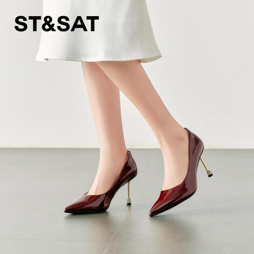 星期六浪漫晚宴风尖头细高跟SSD1111148 商品图0