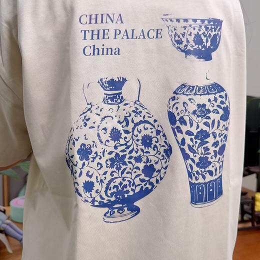 青花瓷系列 纯棉T恤 商品图2