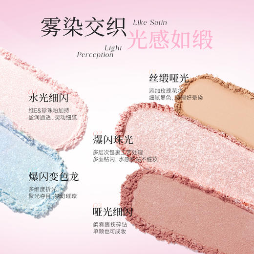 【有赞分销】菲鹿儿缎光八色眼影盘奶茶大地色新手女2025新款 商品图1