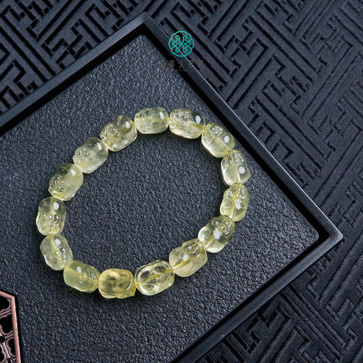 D水晶单圈-貔貅黄水晶手串10mm 商品图0