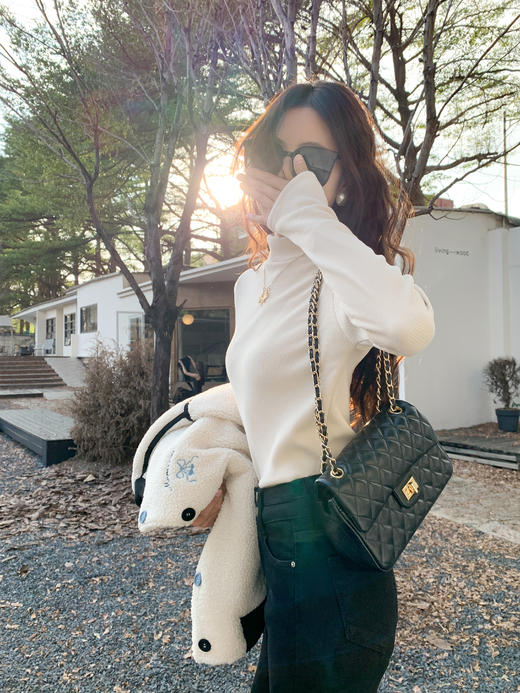 【110元任选2件】现货！半高领打底衫 商品图6