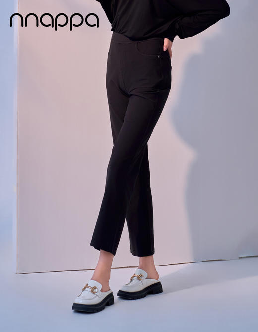 冰丝凉感牛仔八分直筒裤DX445-9 商品图2