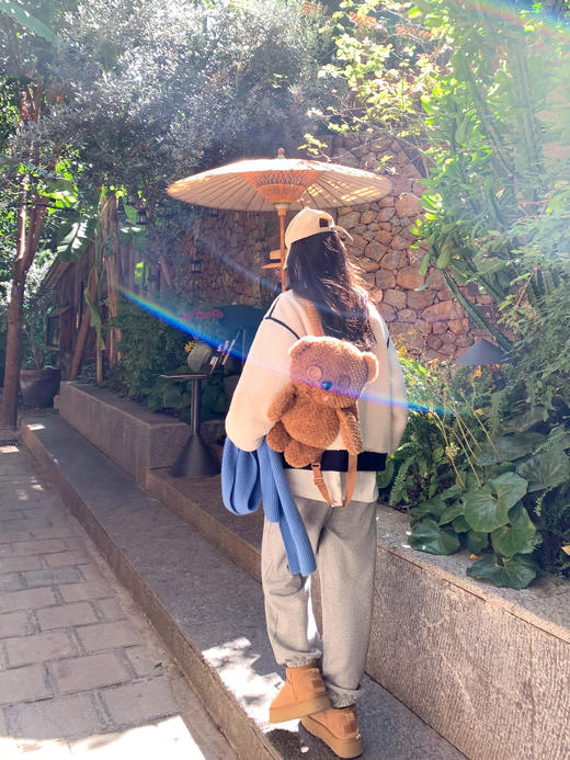 <曾小咸推荐>现货秒杀 ！微信超特价！ 羊羔毛棒球服外套 日常299.99 立减150 秒杀149.99！！ 商品图8