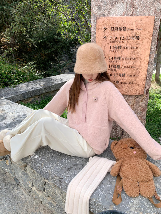 【折后再享2件88折】 秋冬品质现货，反季大清仓！抢到就是赚到！羊羔毛连帽卫衣 日常259.99/件 立减130 秒杀129.99/件！！ 商品图7