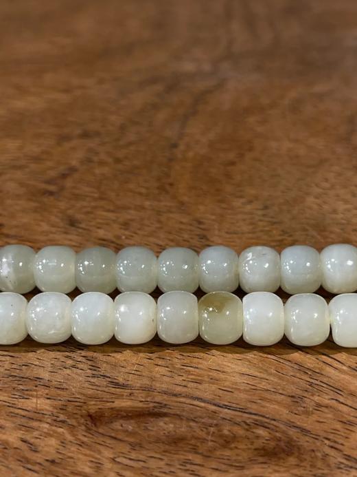 且末藍和田玉鼓珠項链与耳坠套组，顺丰包邮 商品图13