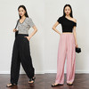 OLrain欧芮儿宽松褶皱慵懒垂性休闲长裤女夏季2025年新款松弛裤子 商品缩略图4