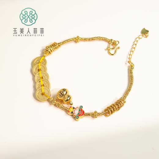 足银手链 玉美人菲菲~足银手链~试戴请勿变形 商品图0