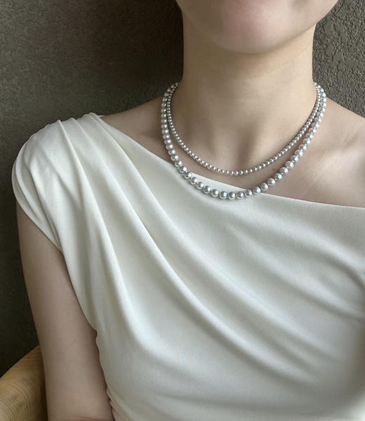 年后发！🔥618超值福利！89元💰到手珍珠5件套！珍珠项链*1➕手链*1➕珍珠耳钉*2对➕珍珠戒指*1💥不抢后悔系列！！全是高货，5件套机制‼戴上狂拍800张美照❗ 商品图3