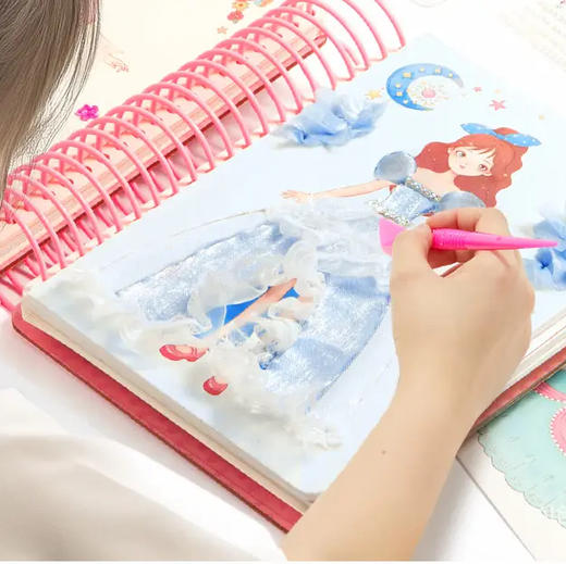 mideer弥鹿MD1584创意服饰戳戳乐-公主晚礼服 商品图5