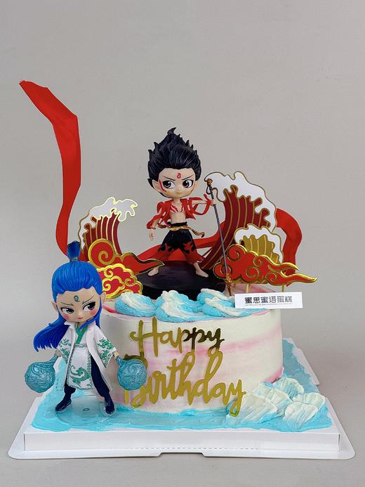 定制款裸蛋糕 - 哪吒&敖丙 商品图0