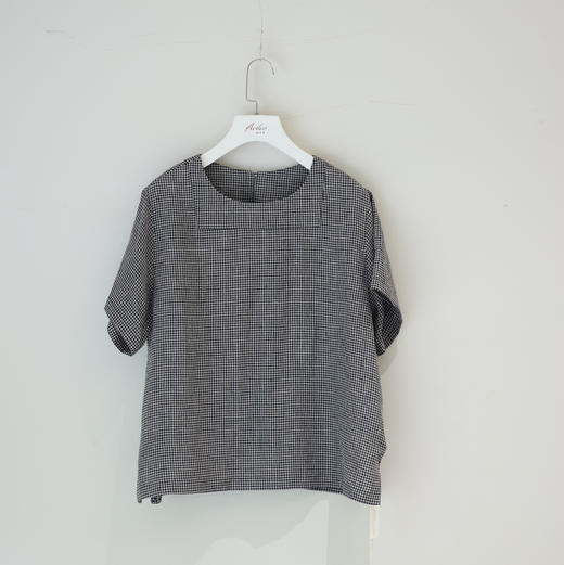 【预售】之如初 色纸亚麻短袖衫衬 商品图0