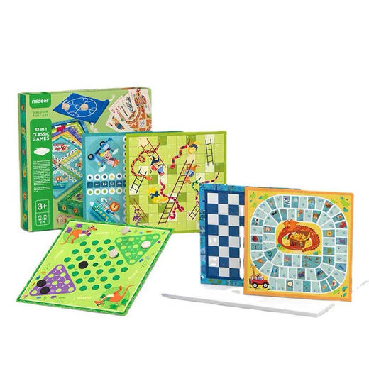 mideer弥鹿MD2071，32合1多功能桌游 商品图6