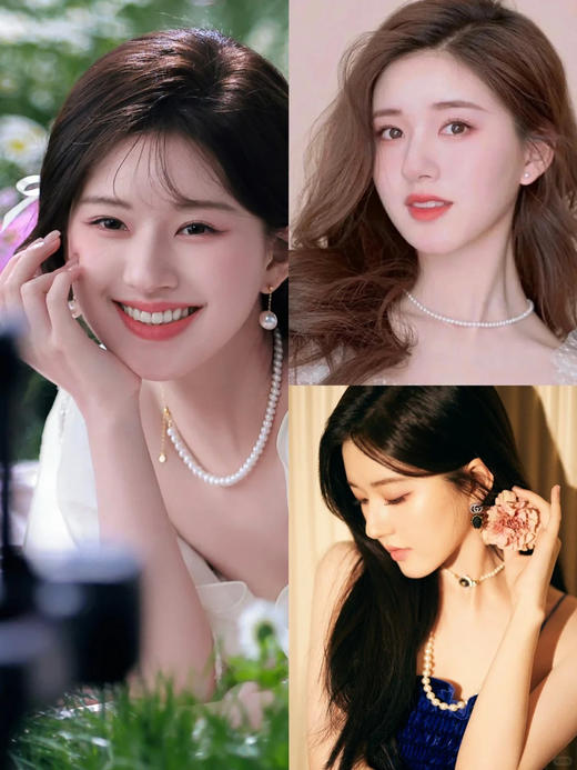 年后发！🔥618超值福利！89元💰到手珍珠5件套！珍珠项链*1➕手链*1➕珍珠耳钉*2对➕珍珠戒指*1💥不抢后悔系列！！全是高货，5件套机制‼戴上狂拍800张美照❗ 商品图4