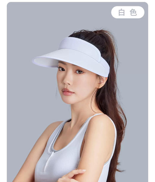 正品韩国单硬顶遮阳帽太阳帽 商品图6