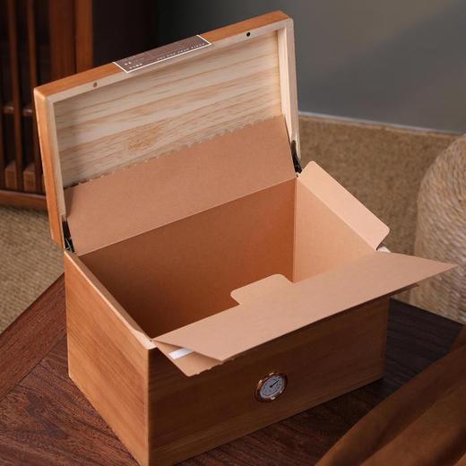 岁月藏香【松木散茶箱.带湿度计）1斤装】38元1套.整箱18套 商品图7