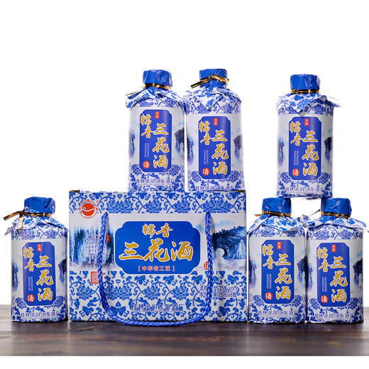 【皇佳香-青云好食城】53°糯香三花酒125ml*6小瓶礼盒装桂林特色 商品图5