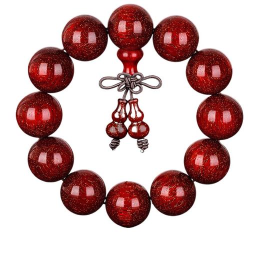 【满金星·沉水精品】天然小叶紫檀手串  🔥文玩爱好者的必入臻品✨限量赠送，错过再无！天然老料小叶紫檀手串 男满金星佛珠沉香金丝楠木料文玩  父亲节送爸爸佳选 商品图4