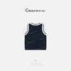 COCO ZONE 刘一一 【100棉】撞色圆领无袖毛织背心ACD1A0207 商品缩略图1
