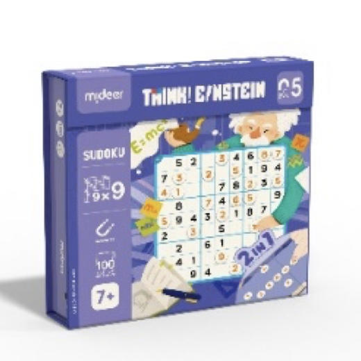 mideer弥鹿MD2191数独-爱因斯坦的头脑风暴 商品图0