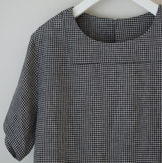 【预售】之如初 色纸亚麻短袖衫衬 商品图2