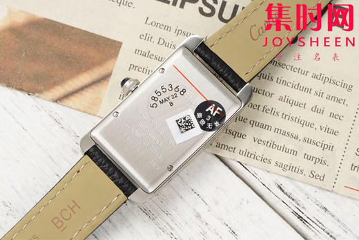 卡地亚新款AF坦克系列 美国坦克系列 中号 瑞士石英系列 女士腕表 商品图5