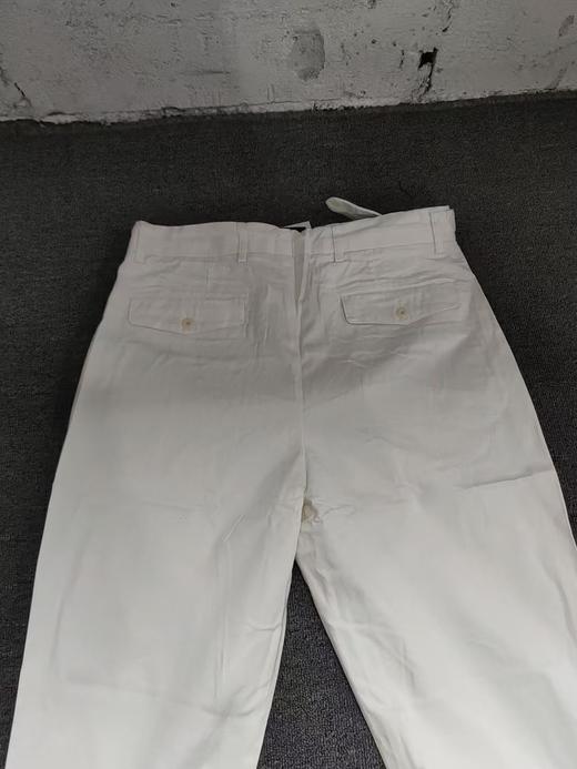 9分白色廓形裤（波哥穿33） 商品图10