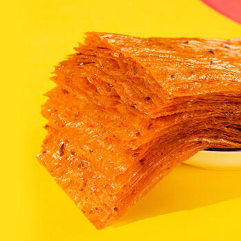 源氏老式大辣片怀旧解馋零食小吃豆干辣条儿时豆皮300g（内含10袋） 商品图0