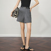 OLrain欧芮儿灰色西装短裤女夏季2025新款高腰韩版小个子热风裤子 商品缩略图0