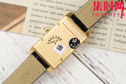 卡地亚新款AF坦克系列 美国坦克系列 中号 瑞士石英系列 女士腕表 商品图8