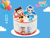 桂香苑儿童节专属哪吒4寸乳脂奶油蛋糕【5月30—6月1日提货】 商品缩略图0