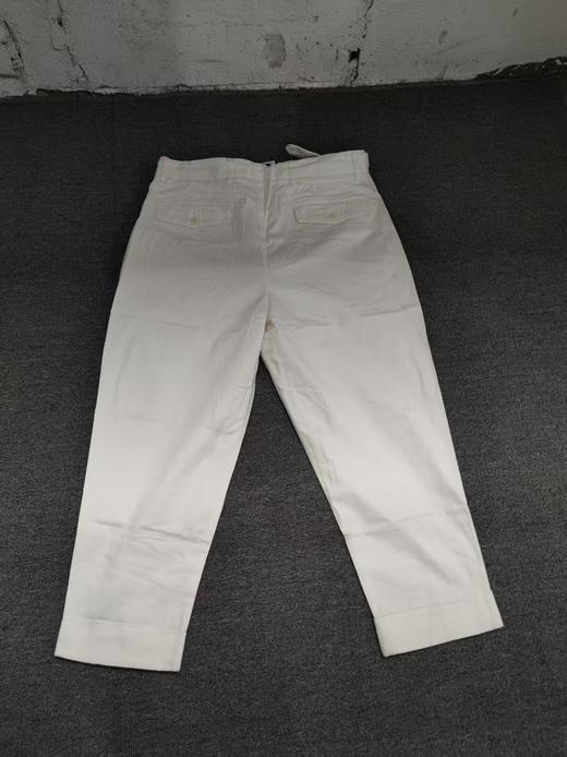 9分白色廓形裤（波哥穿33） 商品图7