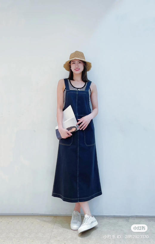 61-5 纯圆正 小禾 7057款 桑蚕丝有机棉 贝壳纽扣 黑白条纹基础款背心 商品图8