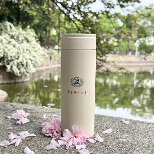 白色校标保温杯 商品图0