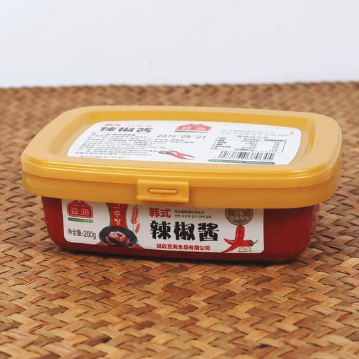 豆海韩式朝鲜族韩国甜辣酱拌饭酱韩式辣椒酱朝鲜族辣椒酱甜辣辣椒酱 商品图1